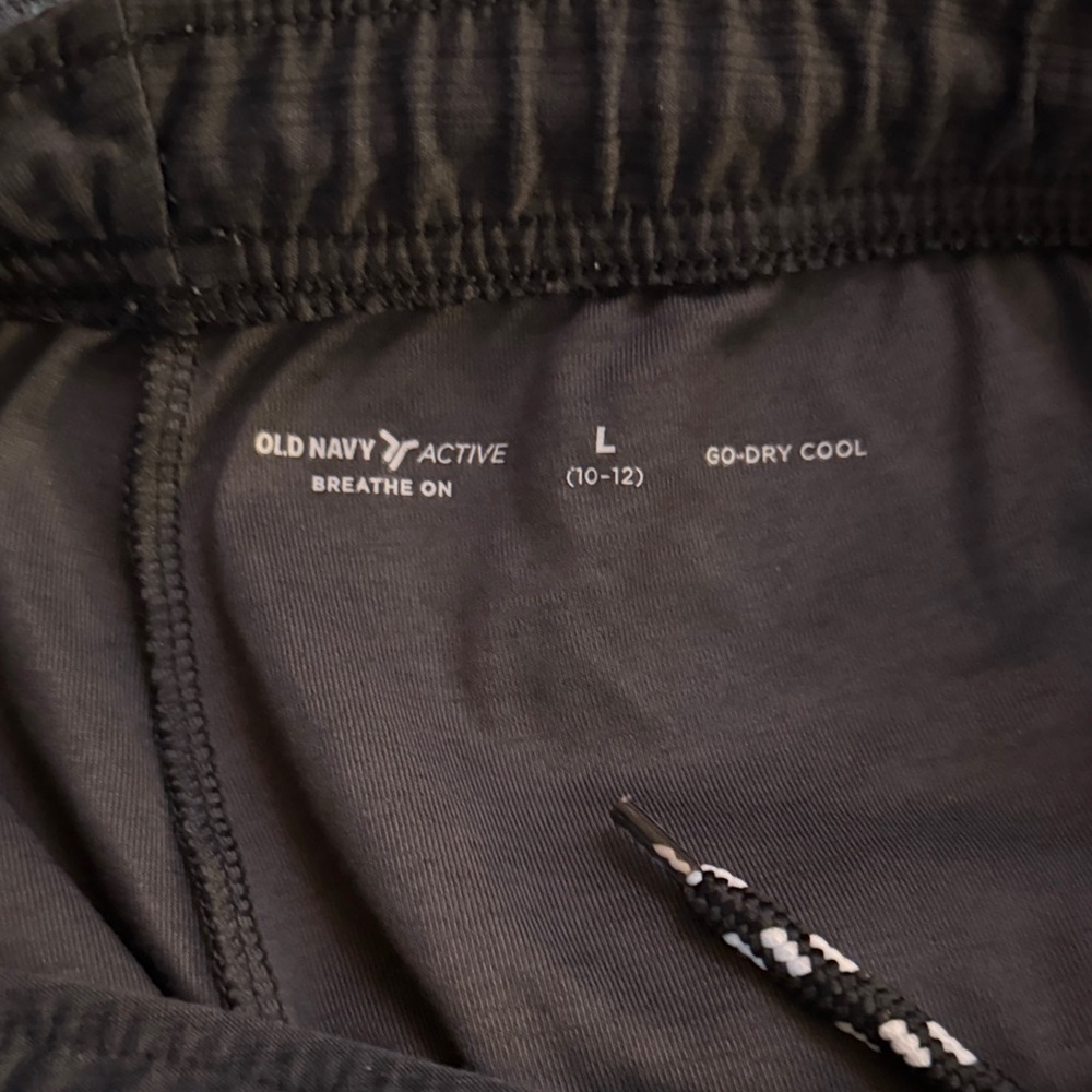 Boys activewear black bottom set sz 10/12 - Picture 2 of 10